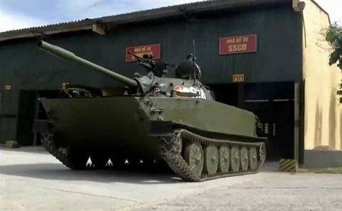 Tank Type 63 who found war with the United States, continues to serve in the Vietnamese army