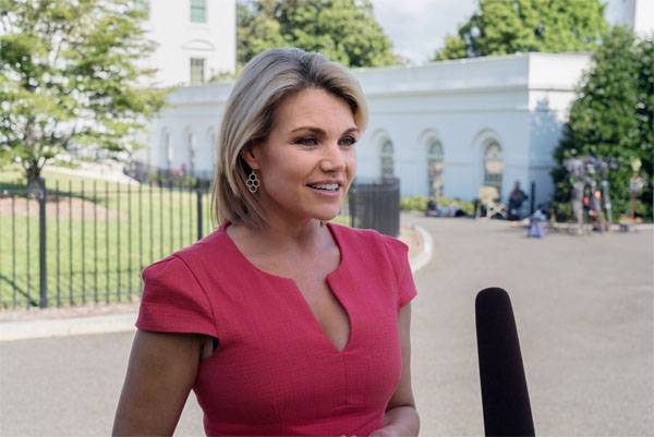 American journalists stood up for their Russian colleagues at a briefing in the state Department Nauert