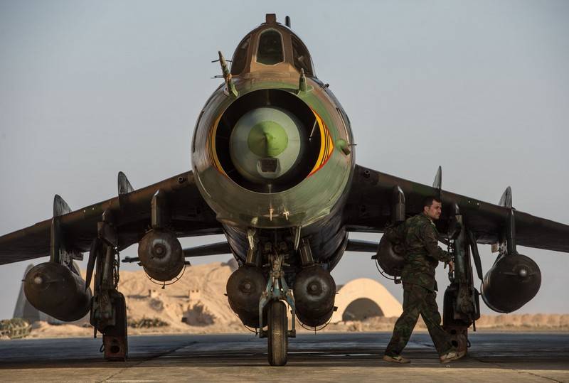 Syrian su-22 bombs the use of domestic production
