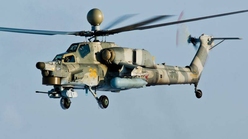 «Верталёты Расіі» дапрацавалі Мі-28 пасля праблем у Сірыі