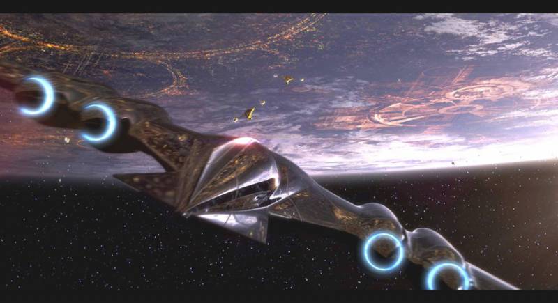 The US air force among the stars