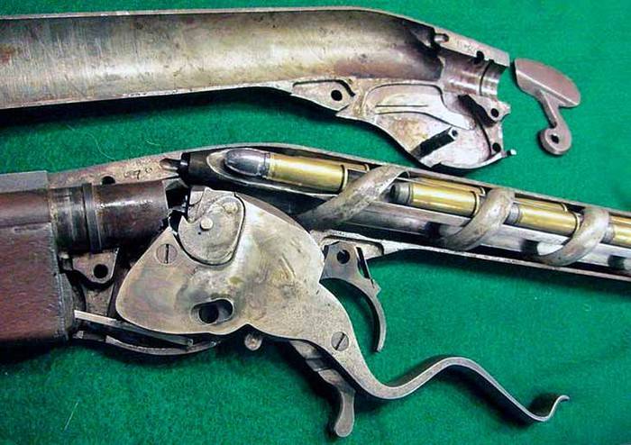 Gewehr Warren Constant. Großtante Maschinenpistolen 