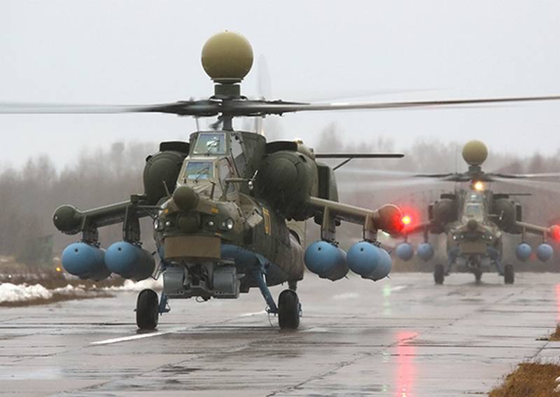 Ufank vun der Produktioun vun déi zweet charge vun Helikopteren Mi-28УБ fir d ' Besoinen vum Russesche Verteidigungsministeriums