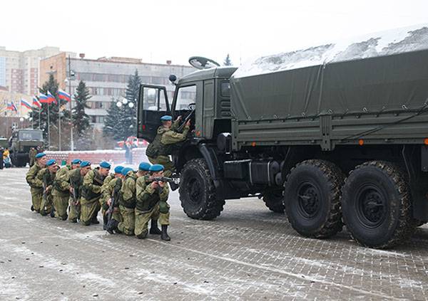 By the end of 2020 the number of contract servicemen in the airborne will be 80 percent