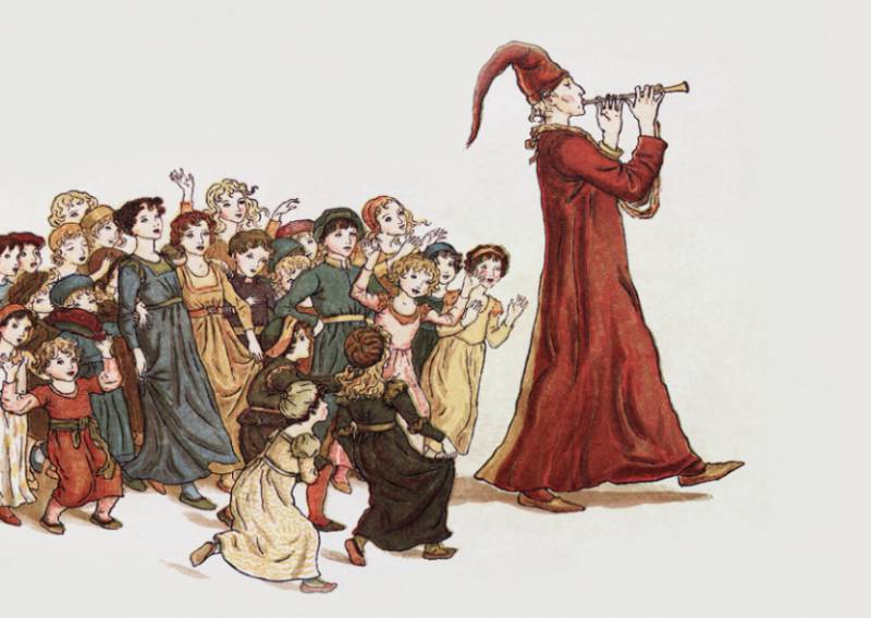 Arv av von Hamelin av den pied Piper