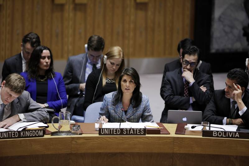Hayley is determined to deny Russia airstrikes in Syria