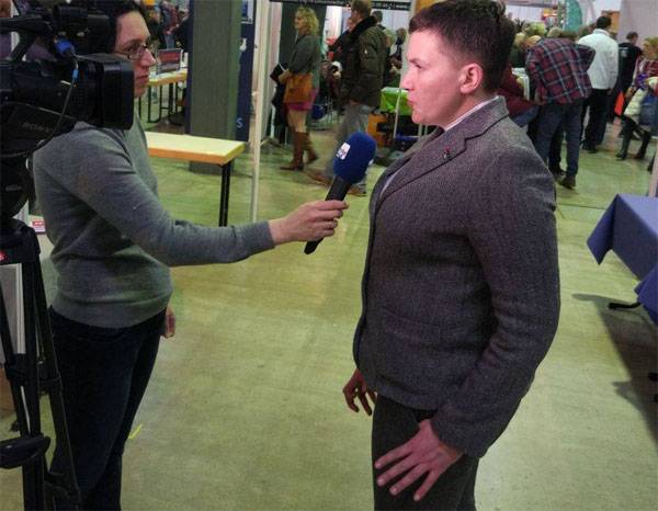 Helten i Ukraine Håber Savchenko, der indtastes i databasen af den berygtede 