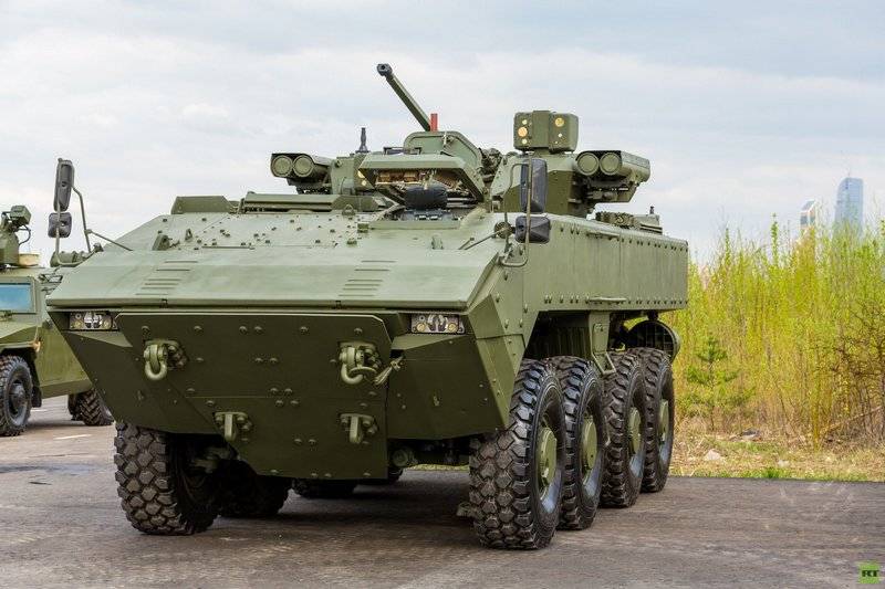 Udvikler: BTR ny generation af K-16 på den platform, 
