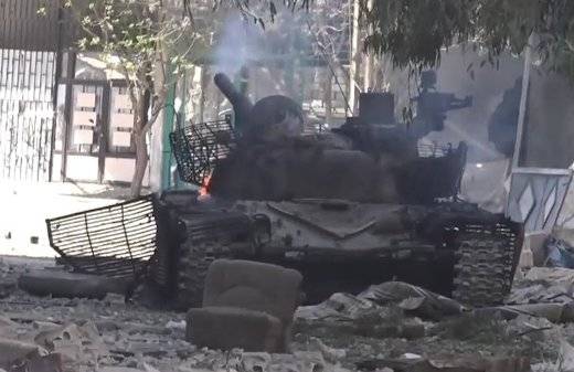 Den Syriska militären förlorade i strid 