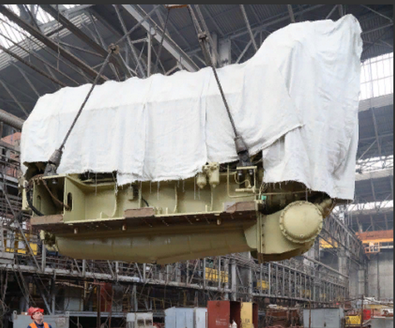 Nord-Werft: op der Korvette 
