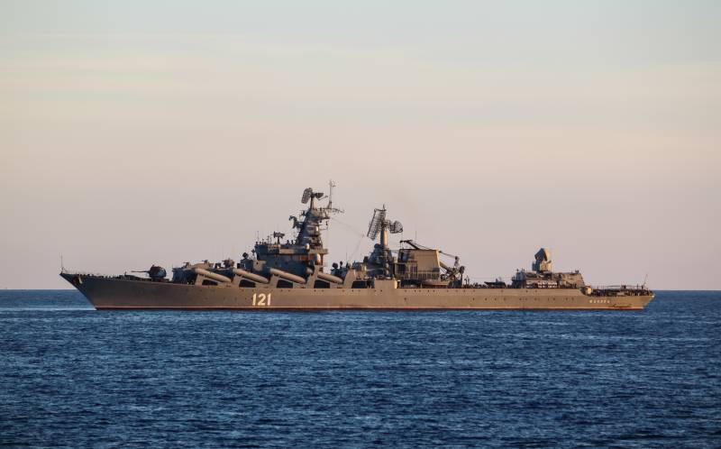 Kriegsflotte Russland. Trauriger Bléck an d ' Zukunft. Rakéiten-Kräizer