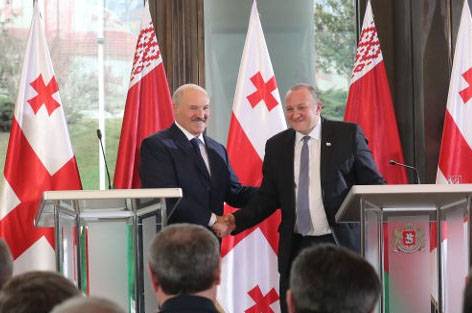 Discussed the Belarusian President with the Georgian authorities in Tbilisi?