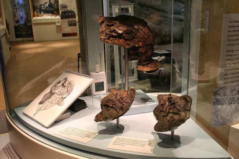 The most expensive helmets. Part two. Helmet Hallaton