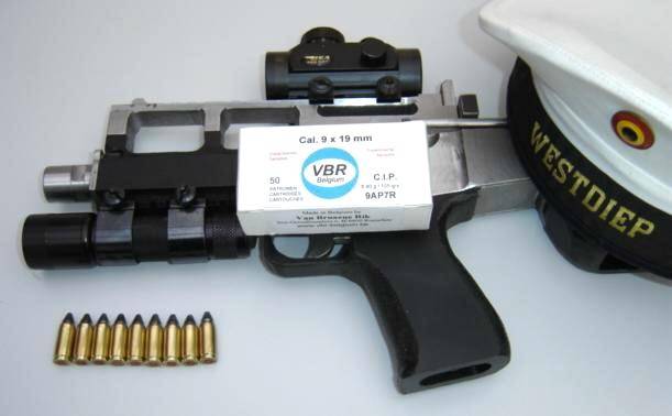 Submachine guns företaget VBR Belgien
