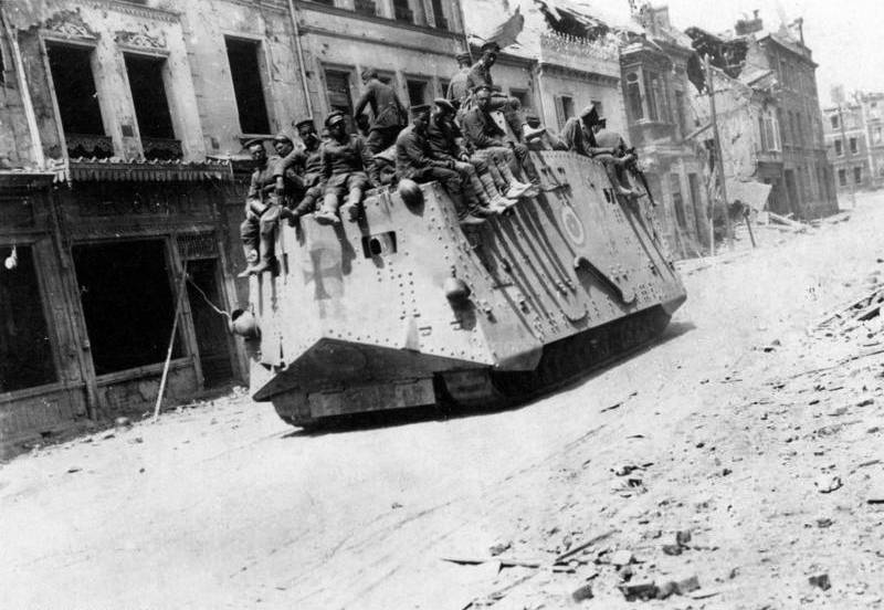 Spring offensive the German army