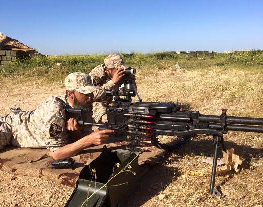 Near Damascus seen Russian KORD