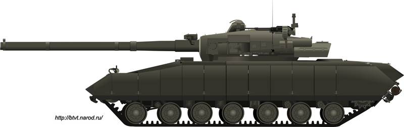Perspektivisch Tank 