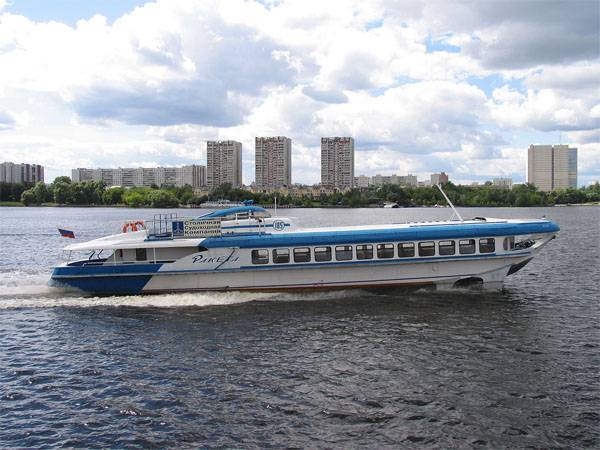 Hydrofoil - be! The design of the plant 
