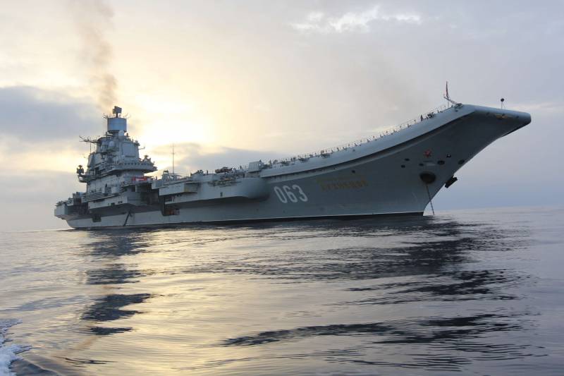 Rollen som hangarfartyg, i den Sovjetiska Marinen