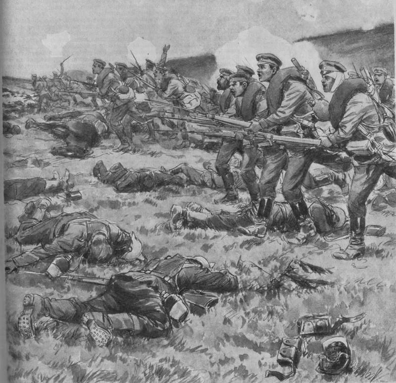 25 most effective bayonet attacks of the Russian infantry in the Great war
