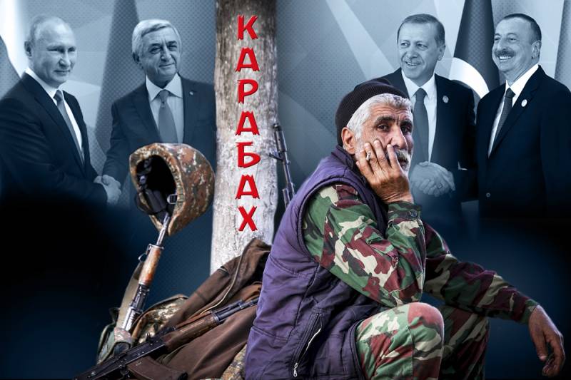 Karabakh: en mine plantet under den 