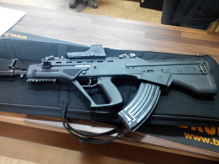 Piloto ucraniano armas de fuego. Parte 4. Máquinas expendedoras 
