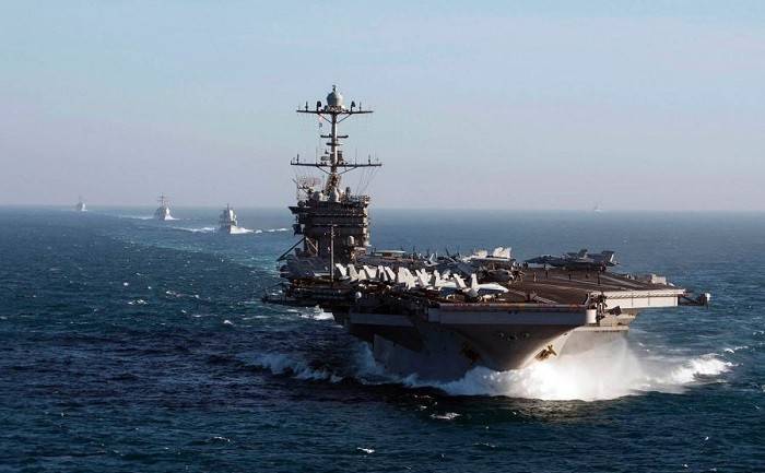 Og vi bare rotert. Pentagon på cruise-skip til kysten av Syria