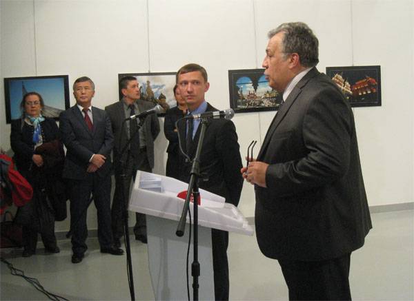 I Tyrkiet, afslørede kurator af mordere af den russiske Ambassadør Andrei Karlov