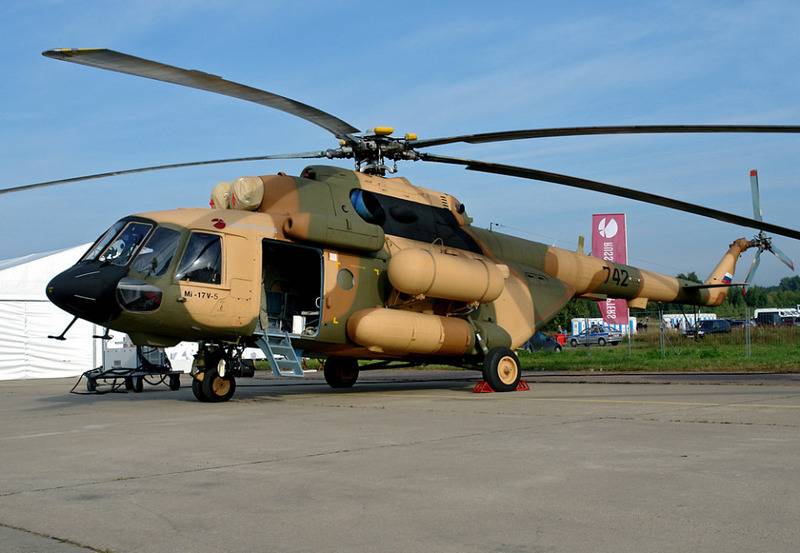 De Vertrag mat Indien iwwer d ' Geliwert vu Mi-17V-5 situatiounen entspriechen. Bleift ze ënnerschreiwen