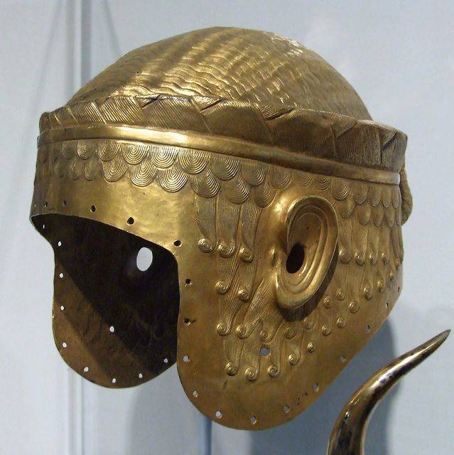 Le plus cher des casques. Casque Мескаламдуга, le héros de la grâce du pays. Quatrième partie