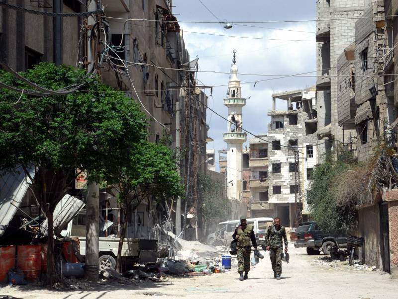 La situation en Syrie. Lui est venue la lui est venue de l'OIAC... 
