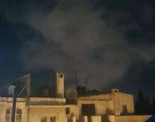 What and who showed trump missile strike on Syria?