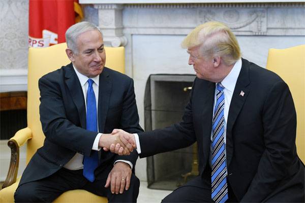 Payback för Jerusalem? Trump vill att Israel splurged om Syrien