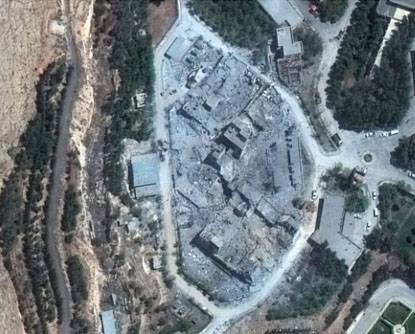 Aux états-UNIS ont publié des photos satellites avec les résultats des tirs de roquettes