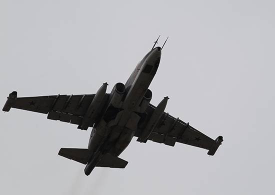 Su-25SM förstördes i Primorye bunkrar imaginära fienden