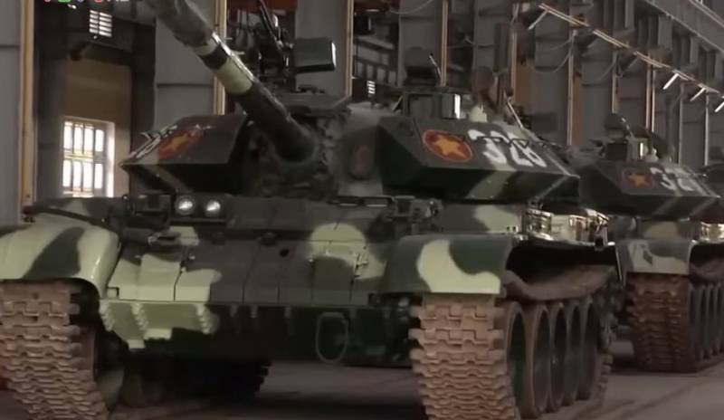 У В'етнаме мадэрнізуюць савецкія Т-54/55