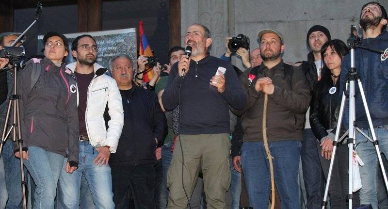 Without violence. In Armenia announced the beginning of the 
