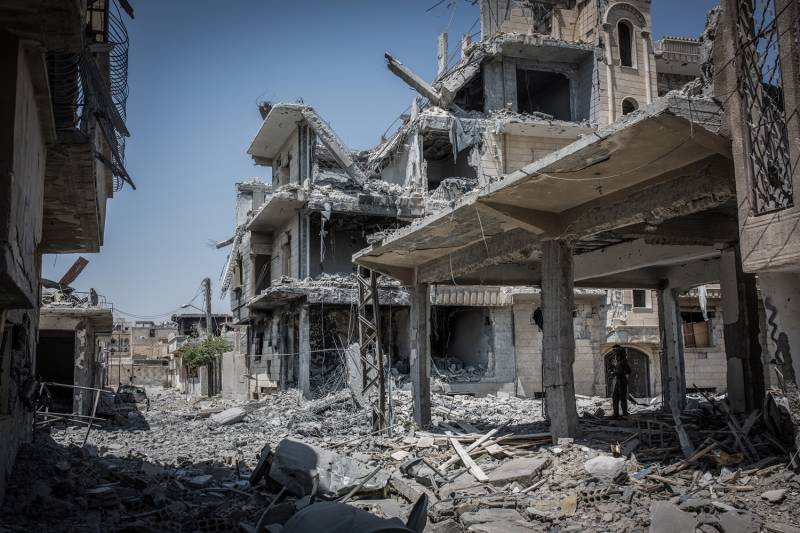 The situation is catastrophic. At the UN to discuss the situation in Syria's raqqa