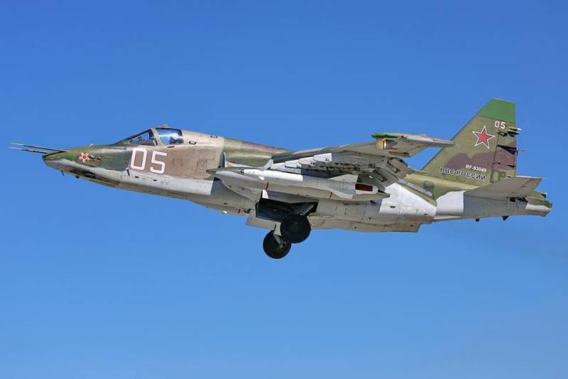 Російські Су-25 перекинуті з Киргизії на Урал для участі в ученні
