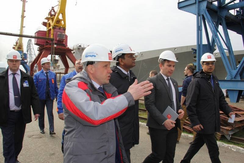 I looked on the frigates of project 11356. Plant 