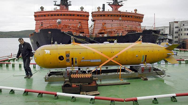 Havet droner vil skjule, i beholdere