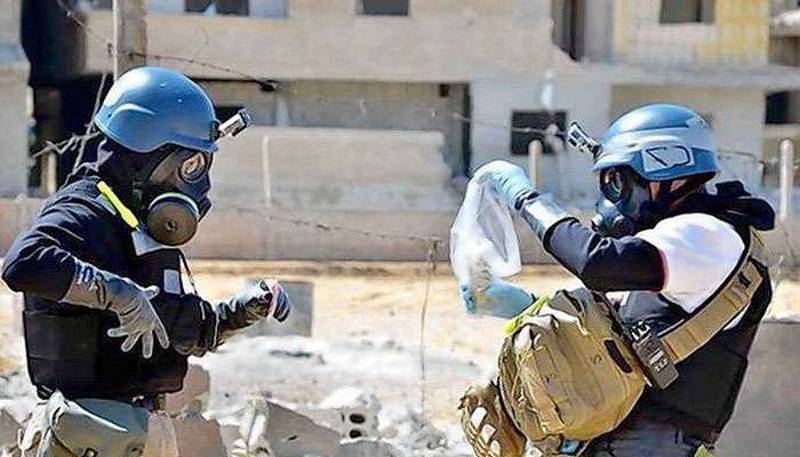 Endlech säi wee. Experten vun der OPCW huet d ' Uertschaft vun der vermeintlichen 