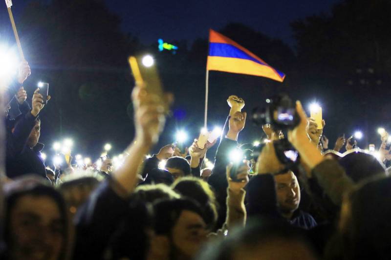 Sargsyan has called the conditions for his resignation
