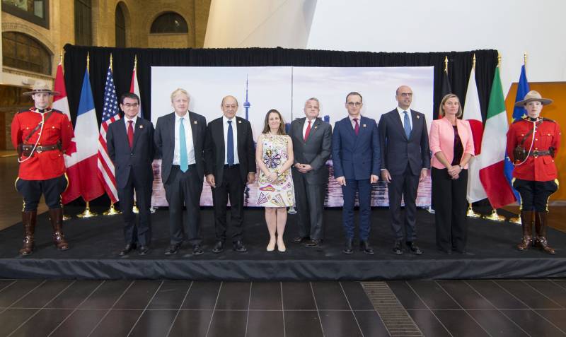 Les pays du G7 sont prêts à durcir les sanctions антироссийских