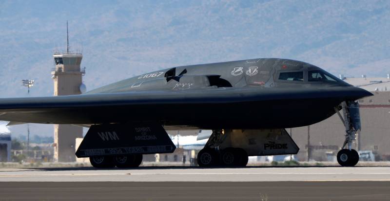A big pile of gold. In the United States estimated the cost B-2 Spirit