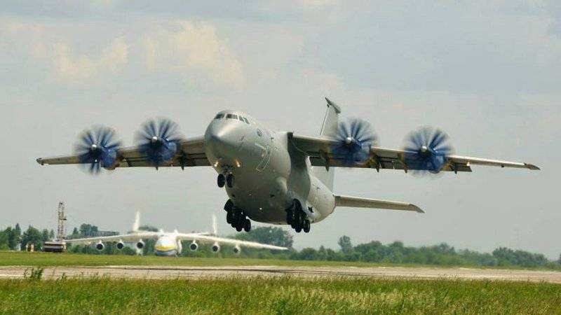 The an-70 plus foreign components. Ukraine has shown An-77
