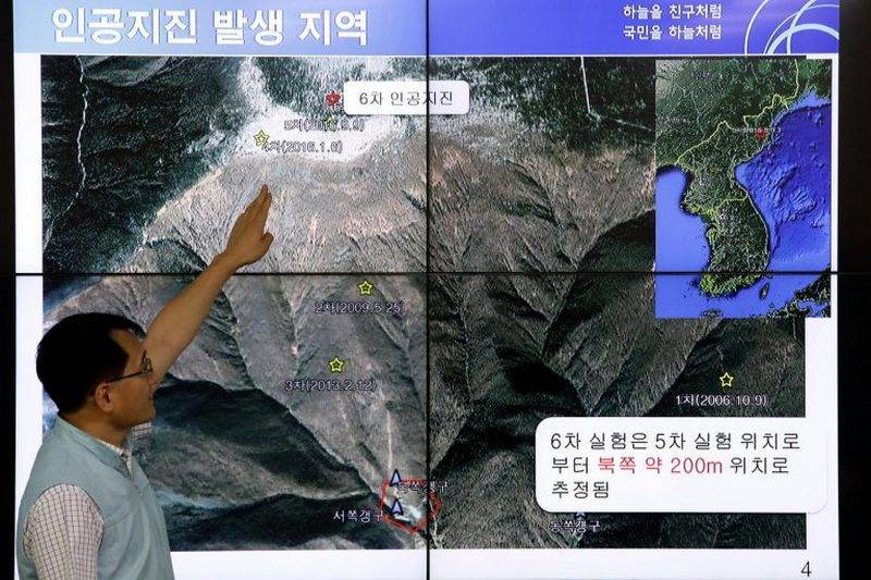 Den Tunnel war eingestürzt. China huet iwwer d ' Zerstéierung op engem atomare Testterrain der DVRK