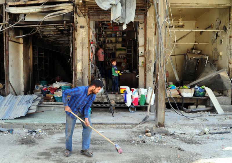 They leave Syria... In the Northern province of Hasaka created a new American base