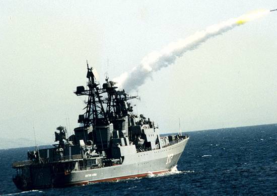 Ships of the Pacific fleet destroyed in the sea of Japan cruise missile 
