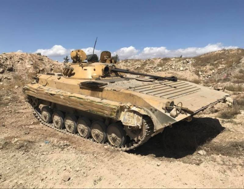 Bmp-2 en el combate bajo damasco